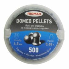 Пуля пневматическая Люман, к. 4,5 мм., Domed Pellets - 0.68 гр. (500 шт.)