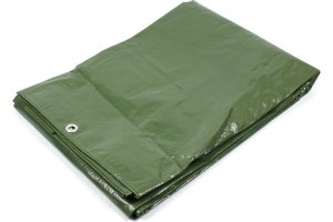 Тент у-ый СЛЕДОПЫТ 3x4 м, 120 гр/кв.метр, УФ-покрытие, усиленные углы, зеленый/15/12/